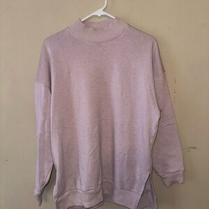American Eagle Mockneck Lavender Sweatshirt